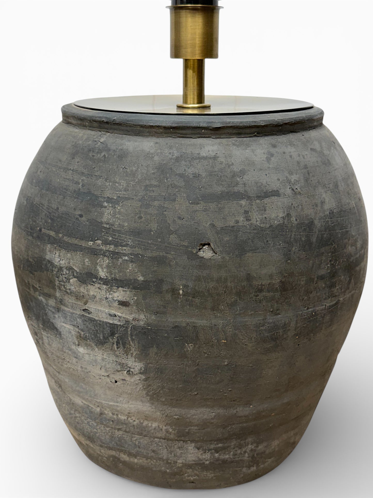 Rustic Pot Lamp