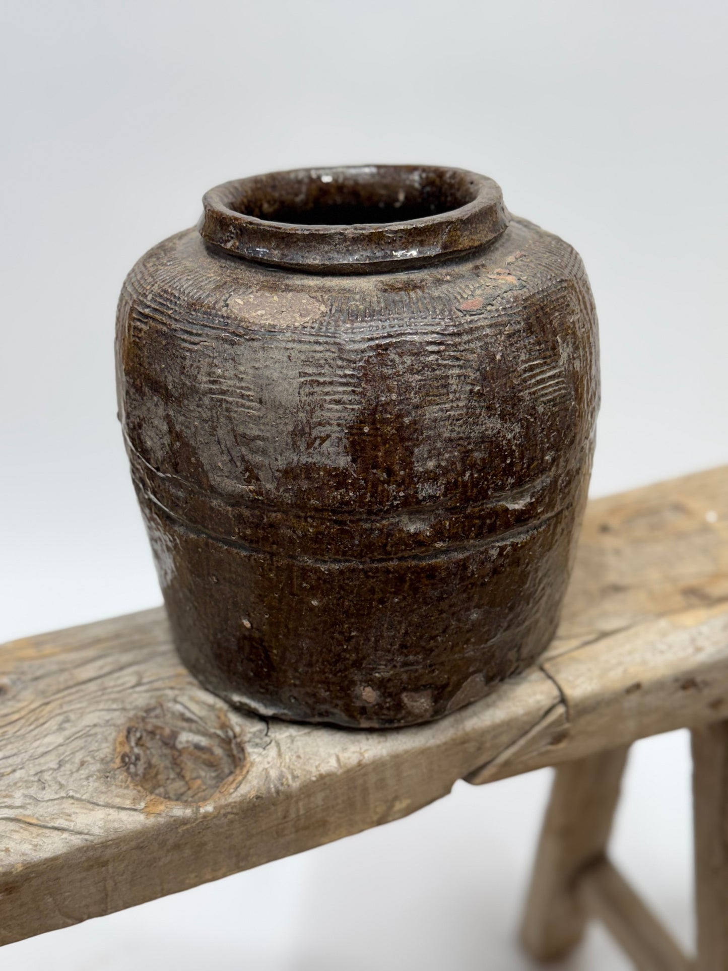 Vintage Chinese Bean Pot