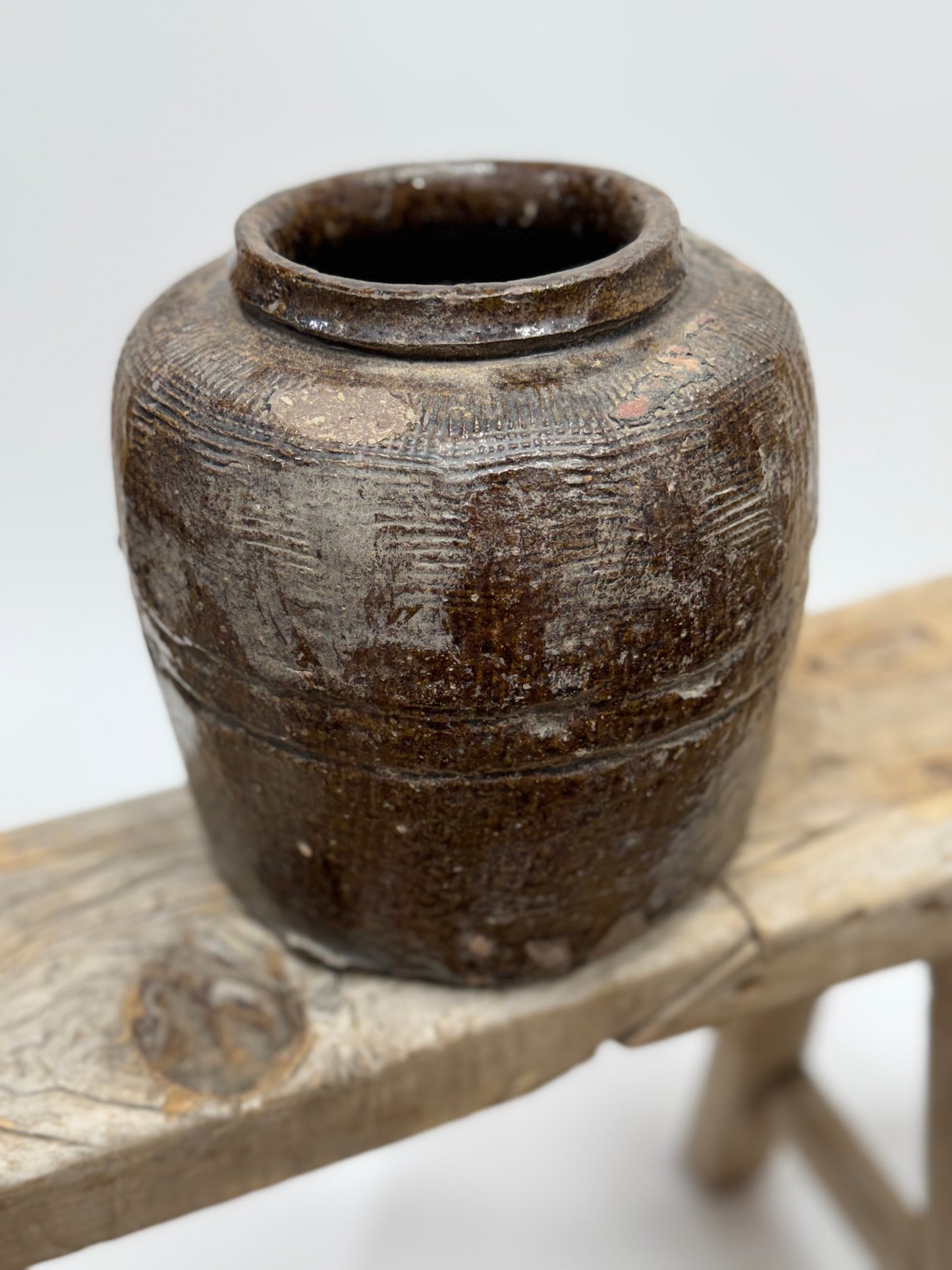 Vintage Chinese Bean Pot