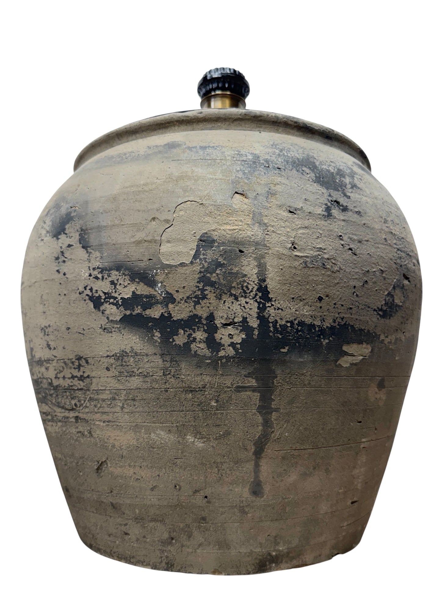 Rustic Pot Lamp