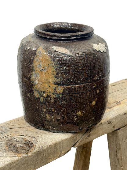 Vintage Chinese Bean Pot