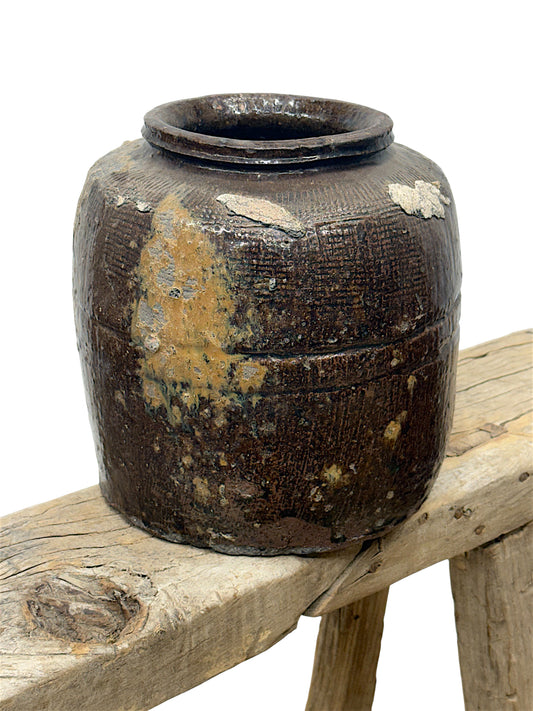 Vintage Chinese Bean Pot