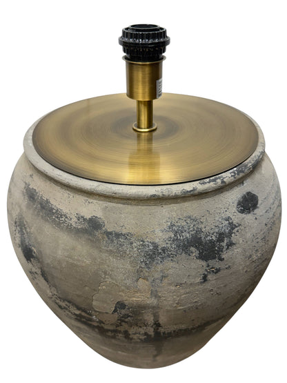 Rustic Pot Lamp
