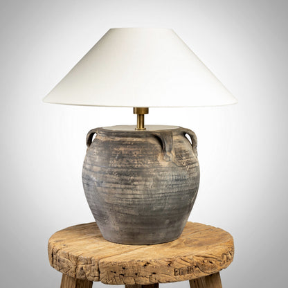 Chinese Water Pot Lamp with handles