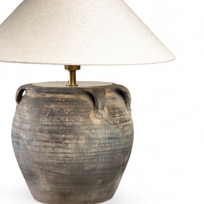 Chinese Water Pot Lamp with handles